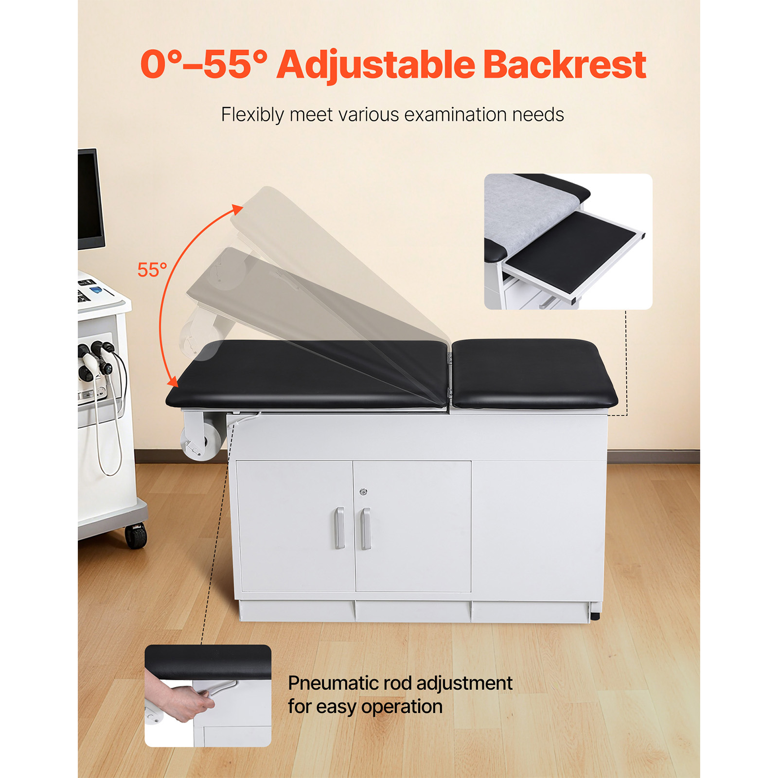 SucceBuy 500 LBS Pro Medical E - Examination Bed Medical ulasan dan harga